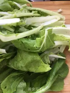 Make Flour and cabbage step 0