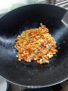 Make Meat and corn radish step 3