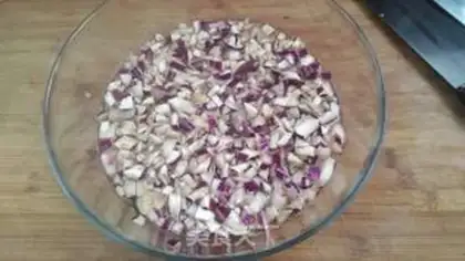 Make Pumpkin eggplant bun step 10