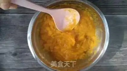 Make Pumpkin eggplant bun step 12