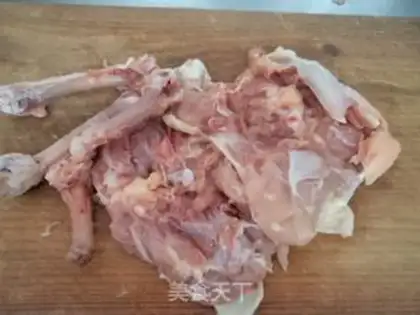 Make Chicken leg and potatoes step 1