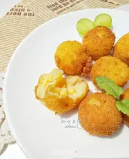 Make Cheese potato ball step 22