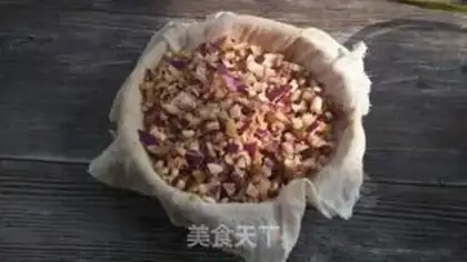 Make Pumpkin eggplant bun step 16