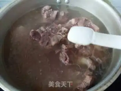Make Lotus spinal soup step 8