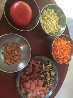 Make Red tomato rice step 0