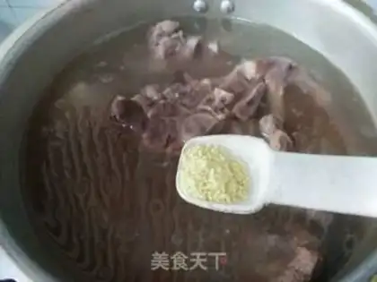Make Lotus spinal soup step 9