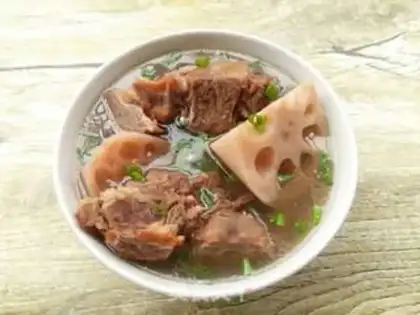 Make Lotus spinal soup step 10