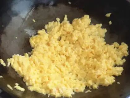 Make The veggie eggs step 1