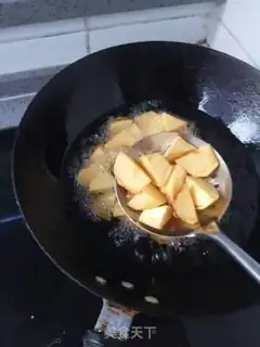 Make Potato and cheese step 1