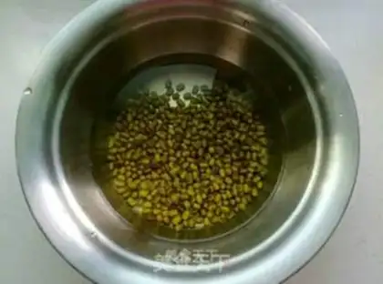 Make Green Bean Sea Porridge step 1