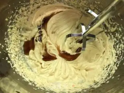 Make Coffee pound cake step 9