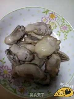 Make Frozen oysters step 1