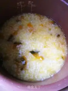 Make Pumpkin rice porridge step 5