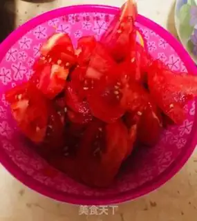 Make Tomato blossoms step 1
