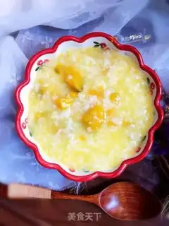 Make Pumpkin rice porridge step 6