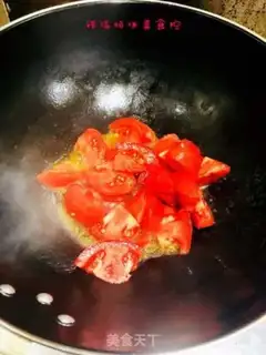 Make Tomato blossoms step 3