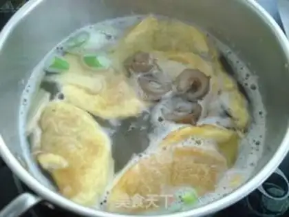 Make Soup from the sea cucumber step 5