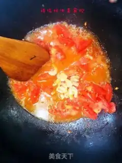 Make Tomato blossoms step 4