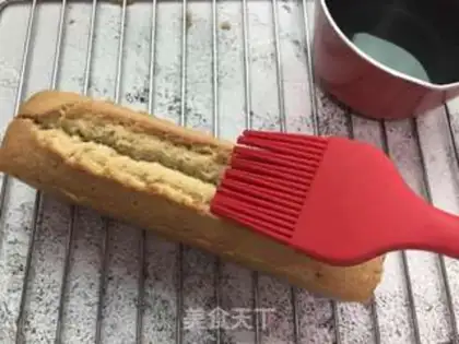 Make Coffee pound cake step 17