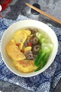 Make Soup from the sea cucumber step 8