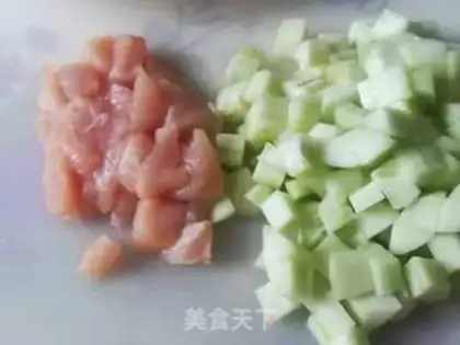 Make cucumber chicken step 0