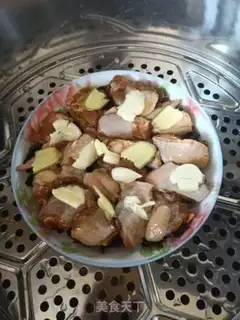 Make Blackwood, steamed chicken wings step 7