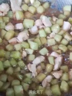 Make cucumber chicken step 4