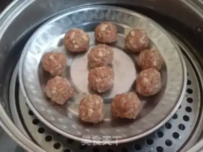 Make The meatballs burn a thousand pages of tofu step 2