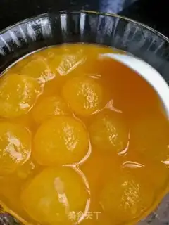 Make Orange Juice Poofball step 11