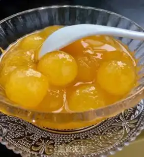Make Orange Juice Poofball step 12