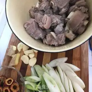 Make Red lamb step 0