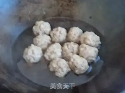 Make The meatballs burn a thousand pages of tofu step 7