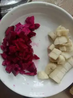Make Flamingo banana jelly step 3