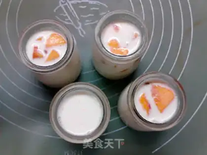 Make Big tarts of pecan yogurt step 6