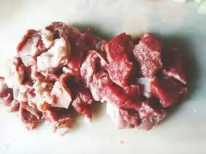 Make Beef stew radish step 1