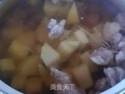 Make Beef stew radish step 4