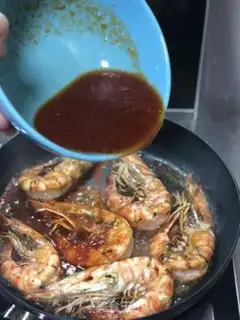Make Eggplant shrimp step 6