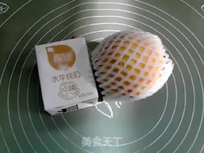 Make Peach shake step 0