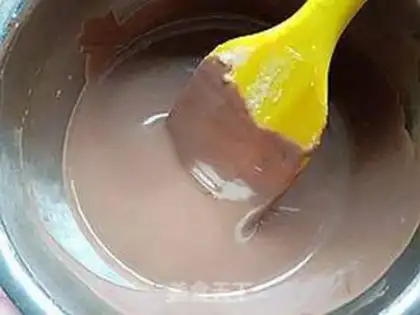Make Chocolate ice cream step 2