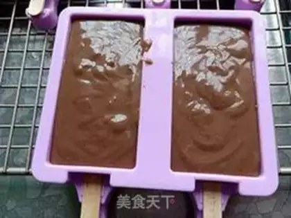 Make Chocolate ice cream step 3