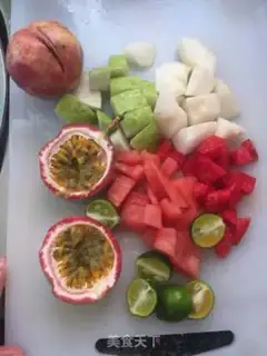 Make Fruit tea step 2