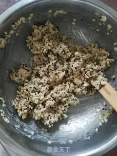 Make No sugary sesame oats step 1