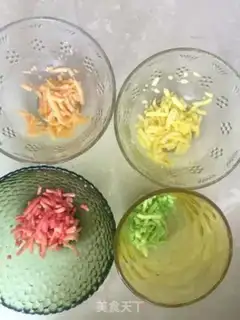 Make Five-colour toast step 2