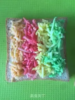 Make Five-colour toast step 3