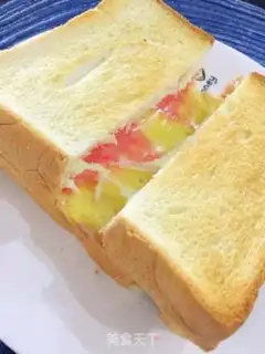 Make Five-colour toast step 5