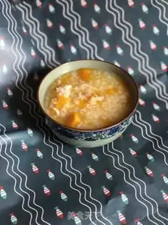Make Pumpkin rice step 3