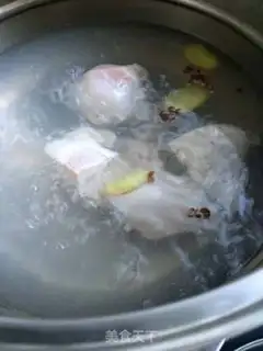 Make Chicken silk cucumber step 1
