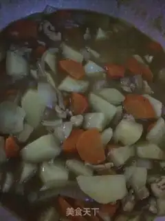 Make Curry chicken step 1