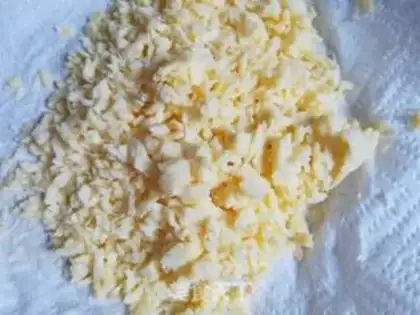 Make Gold cheese rice step 4