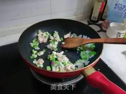 Make Gold cheese rice step 6